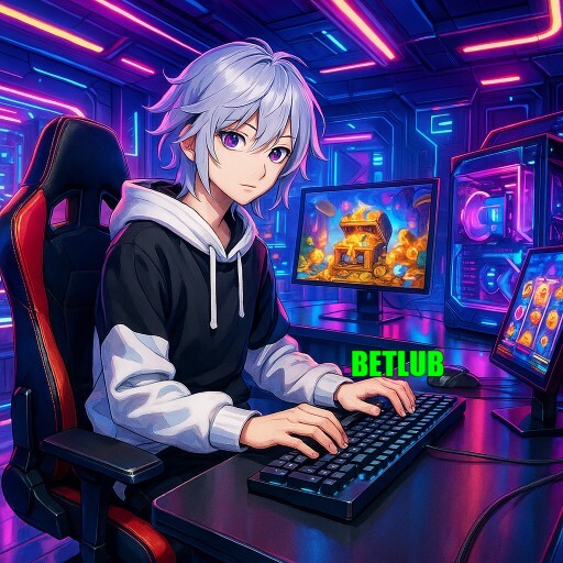 Imagem promocional da BETLUB mostrando a plataforma e suas vantagens