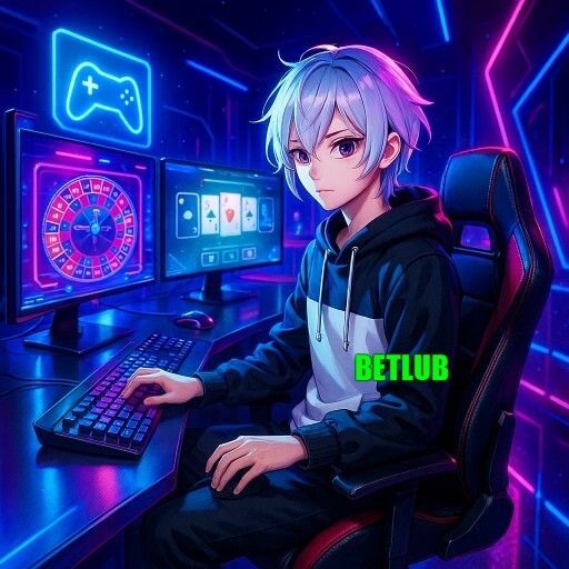 Imagem promocional da BETLUB mostrando a plataforma e suas vantagens