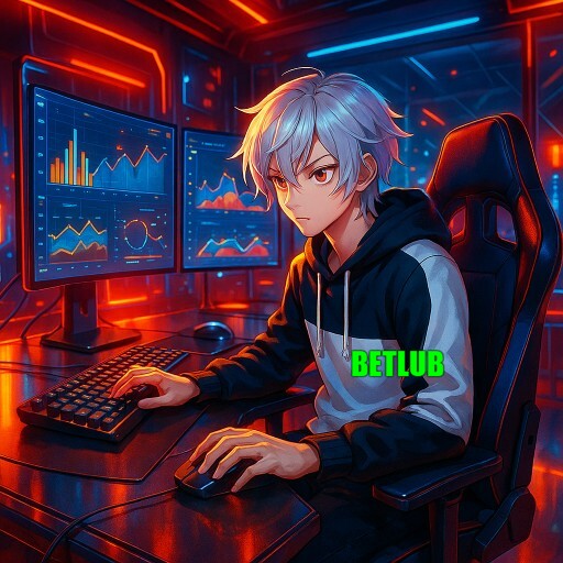 Imagem promocional da BETLUB mostrando a plataforma e suas vantagens
